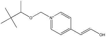 1-[[(1,2,2-Trimethylpropyl)oxy]methyl]-4-(2-hydroxyethenyl)pyridinium|