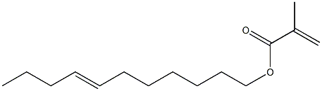 Methacrylic acid (7-undecenyl) ester,,结构式