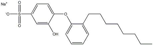  2-Hydroxy-2'-octyl[oxybisbenzene]-4-sulfonic acid sodium salt