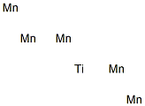 Pentamanganese titanium Structure