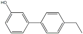 3-(4-Ethylphenyl)phenol 结构式