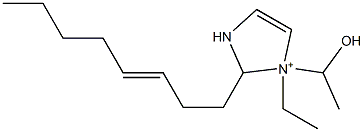  1-Ethyl-1-(1-hydroxyethyl)-2-(3-octenyl)-4-imidazoline-1-ium