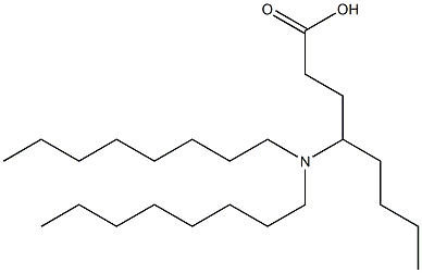 4-(Dioctylamino)octanoic acid 结构式