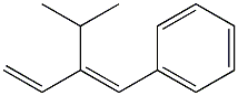(1E)-1-Phenyl-2-isopropyl-1,3-butadiene Structure