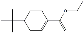 1-(1-Ethoxyvinyl)-4-tert-butylcyclohexene Structure