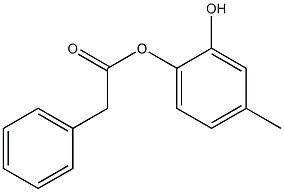 Phenylacetic acid 2-hydroxy-4-methylphenyl ester