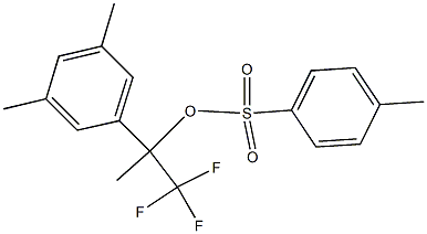 4-Methylbenzenesulfonic acid 1-(trifluoromethyl)-1-(3,5-dimethylphenyl)ethyl ester