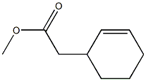 2-Cyclohexenylacetic acid methyl ester,,结构式