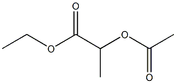 2-Acetyloxypropionic acid ethyl ester,,结构式
