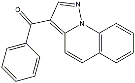 3-Benzoylpyrazolo[1,5-a]quinoline