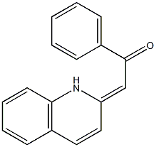 1-Phenyl-2-[(2Z)-(1,2-dihydroquinolin)-2-ylidene]ethan-1-one