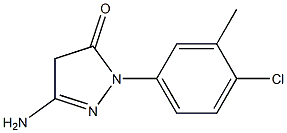 3-Amino-1-(4-chloro-3-methylphenyl)-5(4H)-pyrazolone