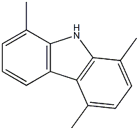 1,4,8-Trimethyl-9H-carbazole 结构式