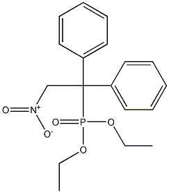 1,1-Diphenyl-2-nitroethylphosphonic acid diethyl ester|