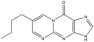 7-Butylpyrimido[1,2-a]purin-10(3H)-one Struktur