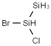 1-Bromo-1-chlorodisilane 结构式