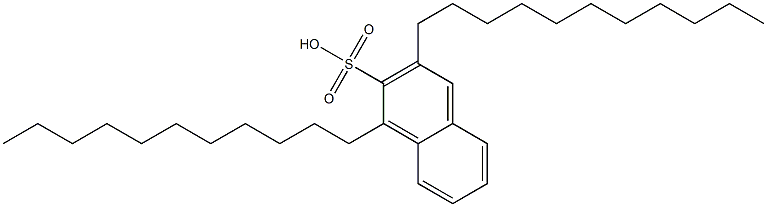 1,3-Diundecyl-2-naphthalenesulfonic acid