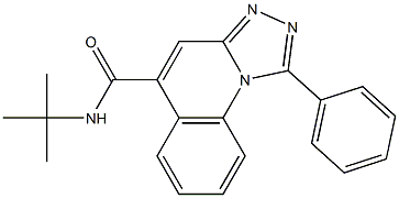 1-Phenyl-N-tert-butyl[1,2,4]triazolo[4,3-a]quinoline-5-carboxamide