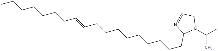 1-(1-Aminoethyl)-2-(10-octadecenyl)-3-imidazoline Struktur