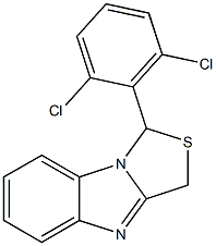 1-[2,6-Dichlorophenyl]-3H-thiazolo[3,4-a]benzimidazole|