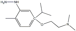 1-[4-[2-(Dimethylamino)ethoxy]carvacryl]hydrazine