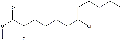 2,7-Dichlorolauric acid methyl ester Structure