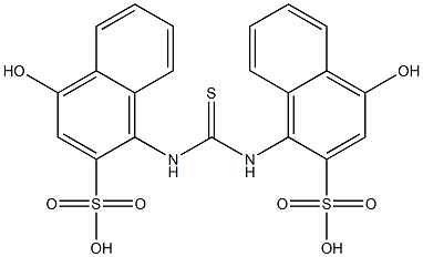 1,1'-Thioureylenebis(4-hydroxy-2-naphthalenesulfonic acid)