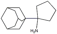 1-(Adamantan-1-yl)cyclopentan-1-amine Structure