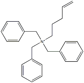  (4-Pentenyl)tribenzylaminium