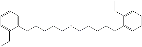 2-Ethylphenylpentyl ether,,结构式