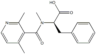  N-[(2,4-Dimethyl-3-pyridinyl)carbonyl]-N-methyl-D-phenylalanine