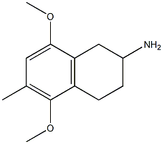 5,8-Dimethoxy-6-methyltetralin-2-amine