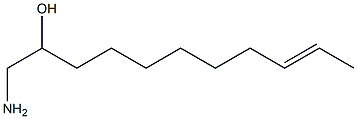 1-Amino-9-undecen-2-ol,,结构式