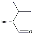 [R,(-)]-2,3-ジメチルブチルアルデヒド 化学構造式