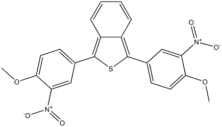 1,3-Di(3-nitro-4-methoxyphenyl)benzo[c]thiophene