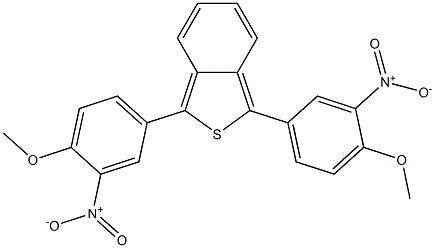 1,3-Di(3-nitro-4-methoxyphenyl)benzo[c]thiophene|