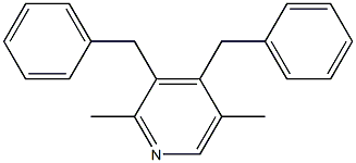  3,4-Dibenzyl-2,5-dimethylpyridine