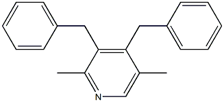 3,4-Dibenzyl-2,5-dimethylpyridine