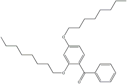 2,4-Di(octyloxy)benzophenone,,结构式