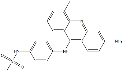 N-[4-[[3-Amino-5-methylacridin-9-yl]amino]phenyl]methanesulfonamide|