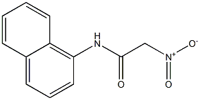 N-(1-Naphtyl)-2-nitroacetamide Structure