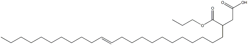 3-(12-Tricosenyl)succinic acid 1-hydrogen 4-propyl ester