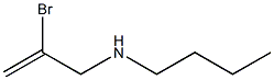 2-Bromo-N-butyl-2-propen-1-amine Structure