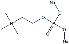 N,N,N-Trimethyl-2-[[di(sodiooxy)phosphinyl]oxy]ethane-1-aminium|