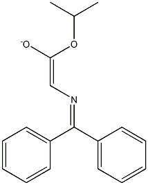 2-[(Diphenylmethylene)amino]-1-[(1-methylethyl)oxy]ethene-1-olate