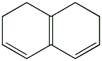 1,2,7,8-テトラヒドロナフタレン 化学構造式