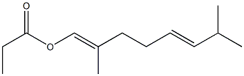 Propionic acid 2,7-dimethyl-1,5-octadienyl ester