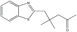 4,4-Dimethyl-5-(benzothiazole-2-yl)-2-pentanone