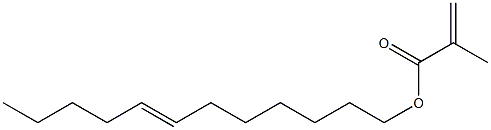 Methacrylic acid (7-dodecenyl) ester Structure