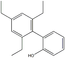 2-(2,4,6-Triethylphenyl)phenol 结构式